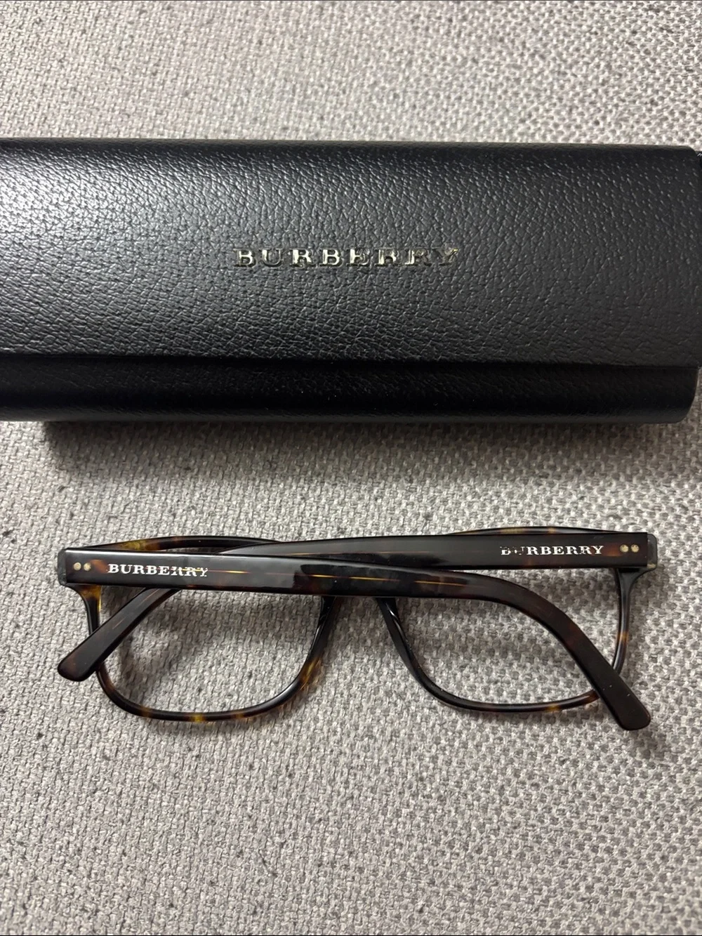 Burberry Tortoiseshell and Black Optical Frames
